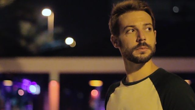 Danny in music video "Adiós, California/Goodbye, California"